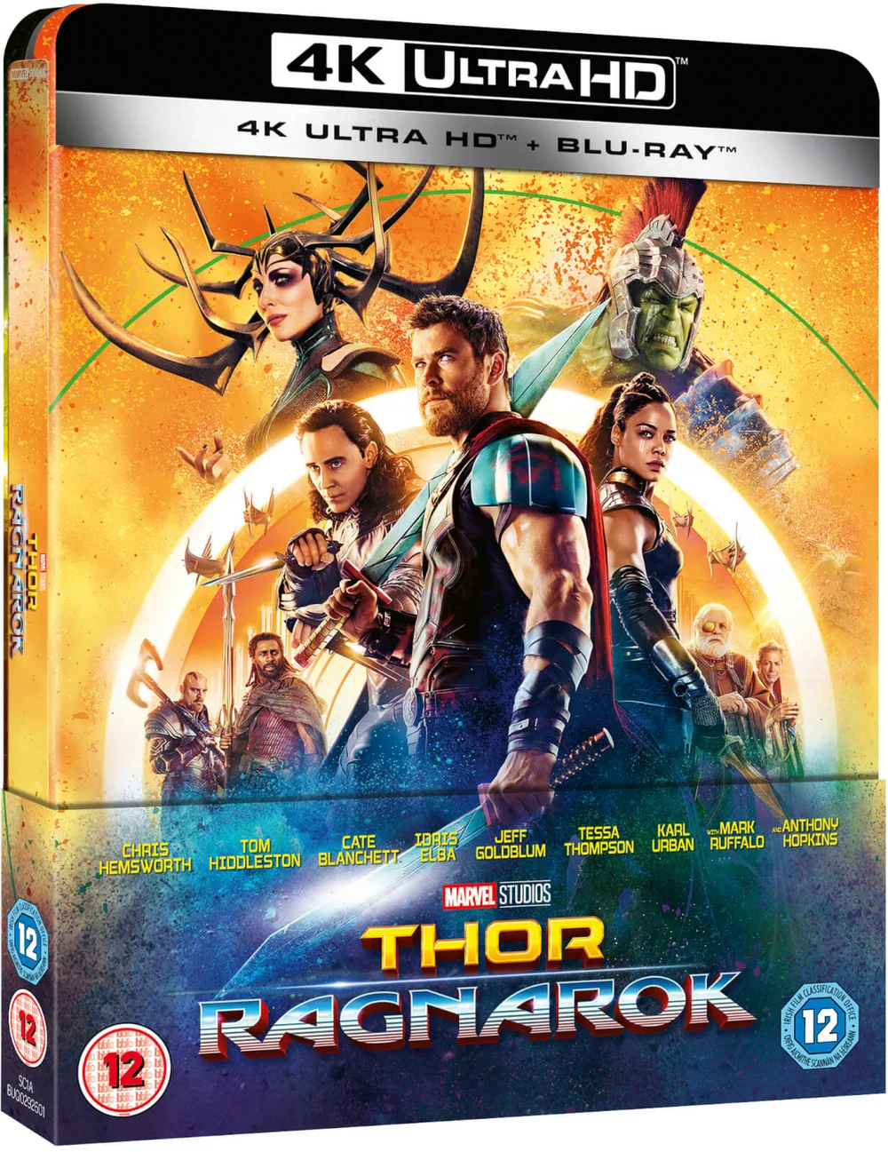 Thor: Ragnarok 4K Ultra HD - Édition Lenticulaire UK - Steelbook Exclusif Limité pour Zavvi Image 1