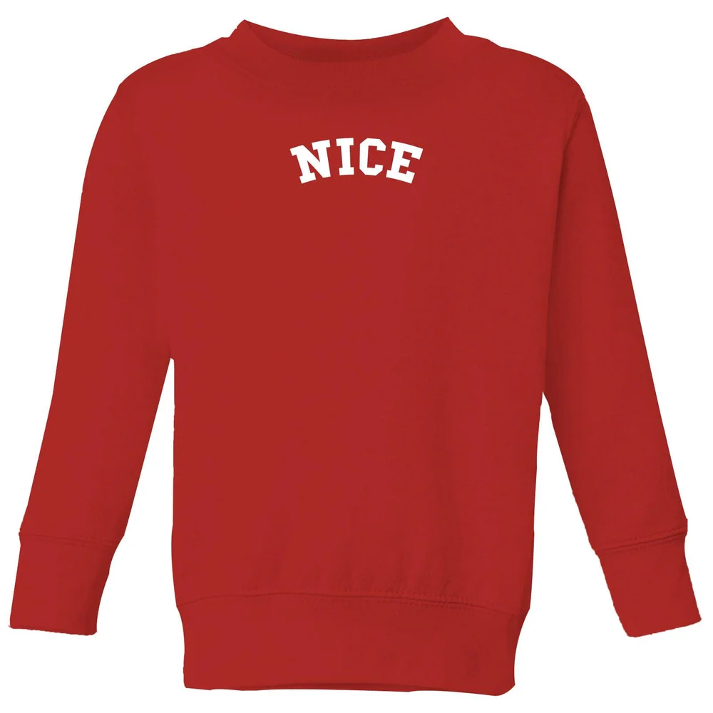 Pull de Noël Enfant Nice - Rouge - 3-4 ans Image 1