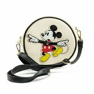 Sac en bandoulière Mickey Mouse Clock arms Circle Disney Loungefly Image 1