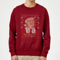 Make Christmas Great Again Pull de Noël - Bordeaux