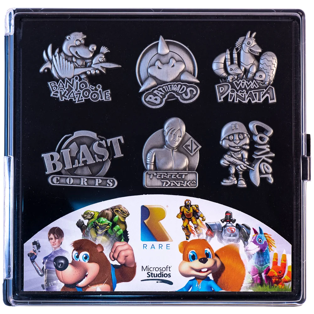Rare Heritage Gaming Pin Badge Limited Edition Set Image 1