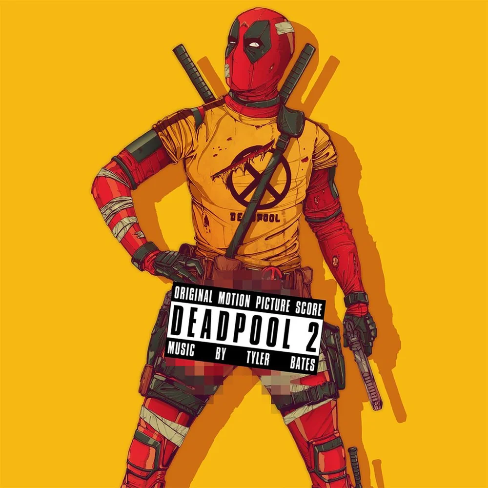 Mondo - Deadpool 2 (Bande son originale) LP (Black Stripe) Image 1