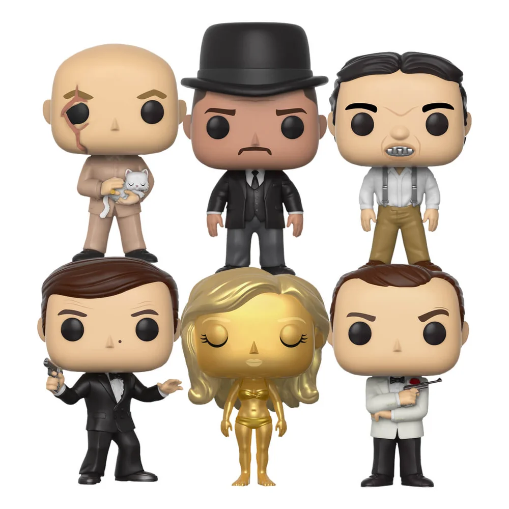 Ensemble complet Funko Pop! Vinyl – James Bond Image 1