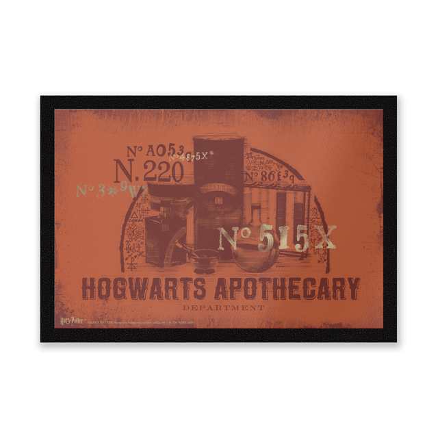 Paillasson Hogwarts Apothecary Harry Potter