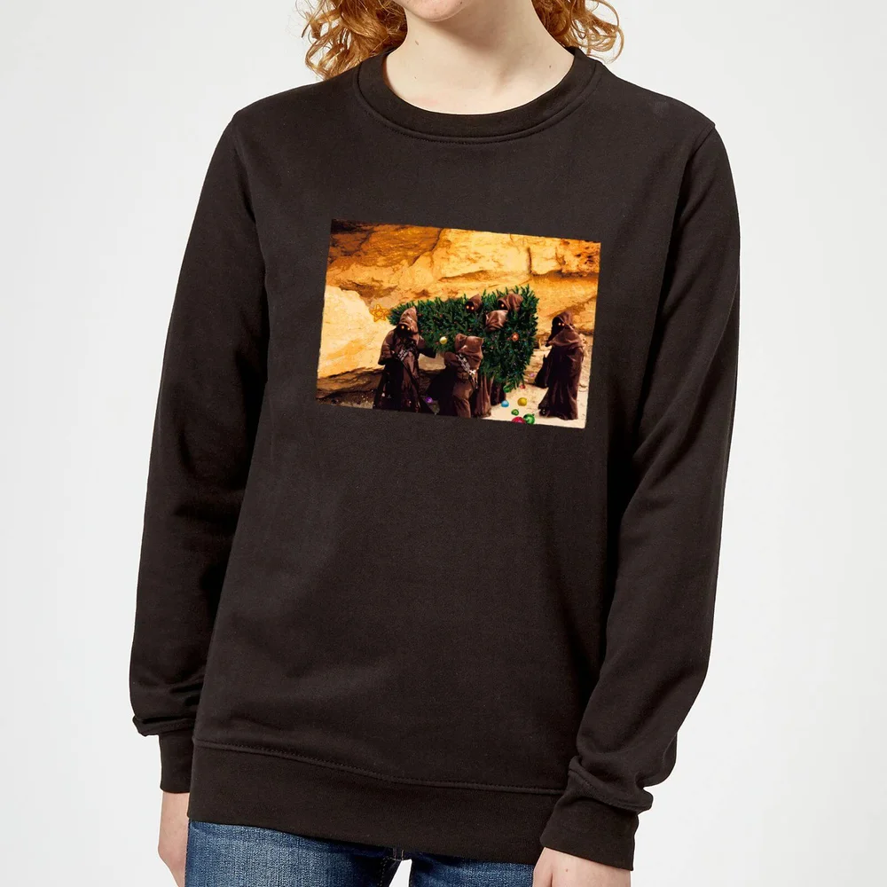 Star Wars Jawas Christmas Tree Pull de Noël Femme - Noir - XS Image 1