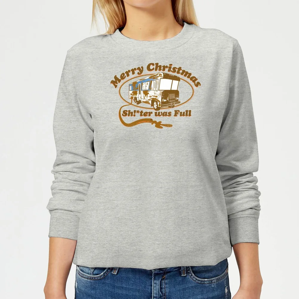 National Lampoon R.V. Women's Christmas Sweatshirt - Grey - 3XL - Gris Image 1
