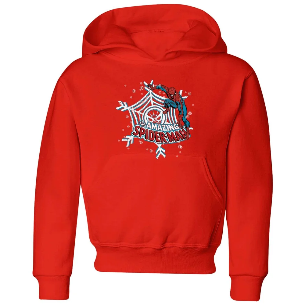Marvel Spider-Man Kids' Christmas Hoodie - Red - 3-4 ans Image 1