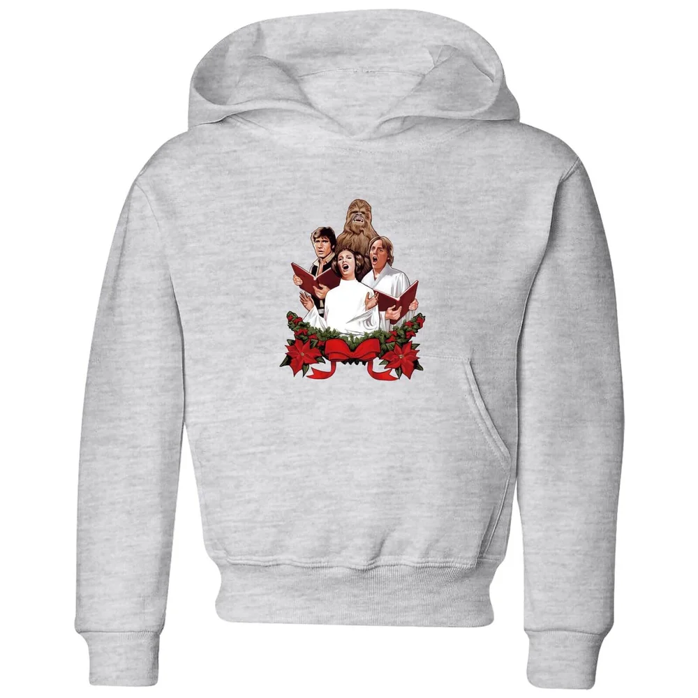 Star Wars Jedi Carols Kids' Christmas Hoodie - Grey - 3-4 ans Image 1