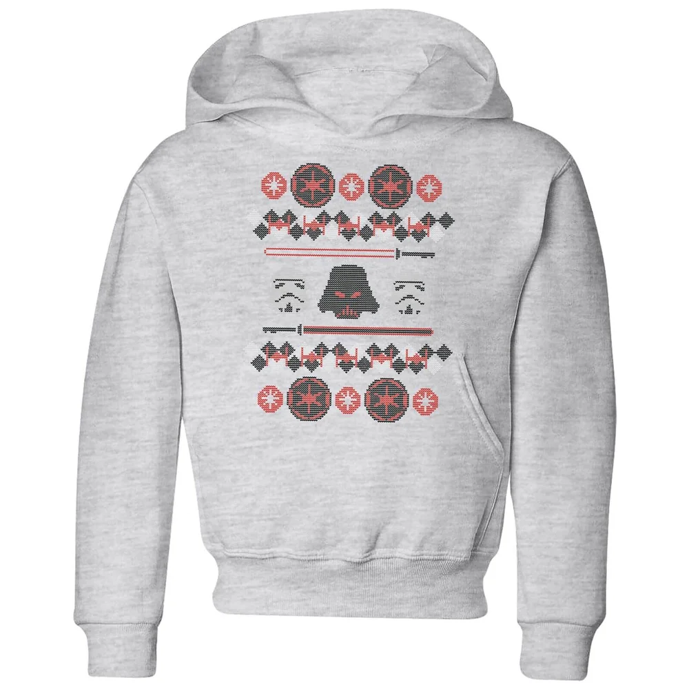 Star Wars Empire Knit Kids' Christmas Hoodie - Grey - 3-4 ans Image 1