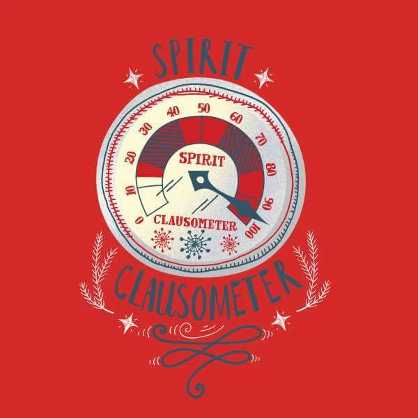 Elf Clausometer Pull de Noël - Rouge