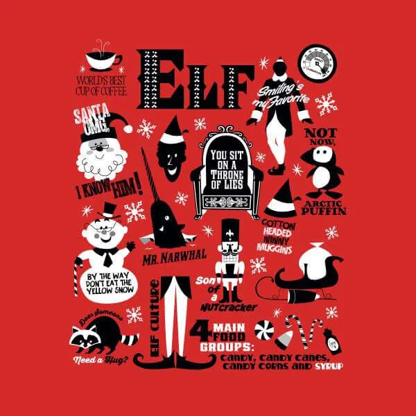 Elf Pull de Noël - Rouge
