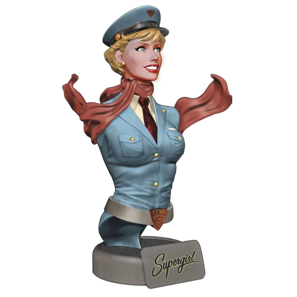 Buste DC à collectionner – DC Comics Bombshells – Supergirl 19 cm Image 1