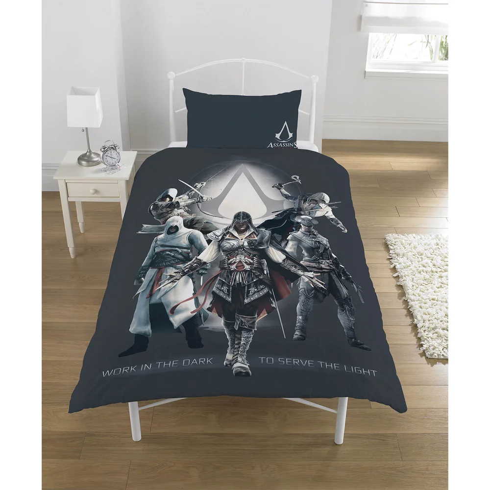 Assassin's Creed Serve the Light Duvet Set - Single - Multi Image 1