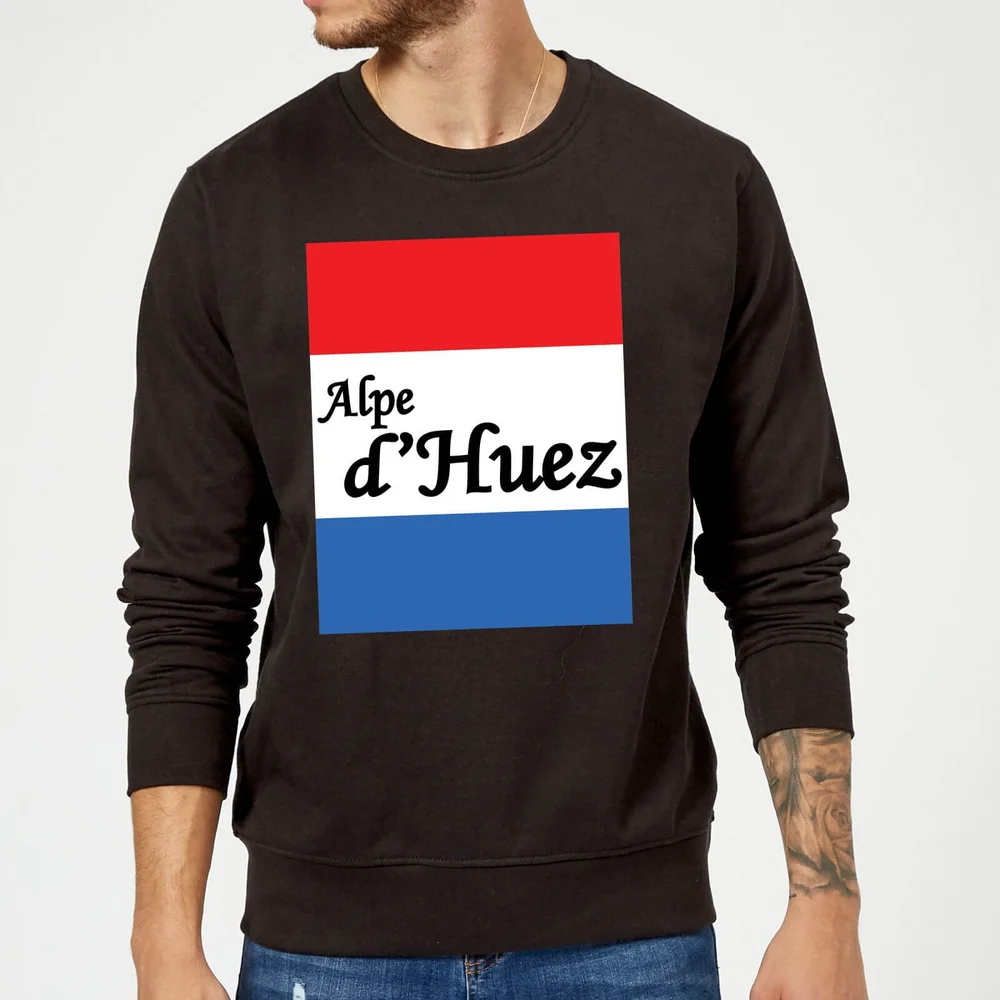Summit Finish Alpe D'Huez Sweatshirt - Black - S - Noir Image 1
