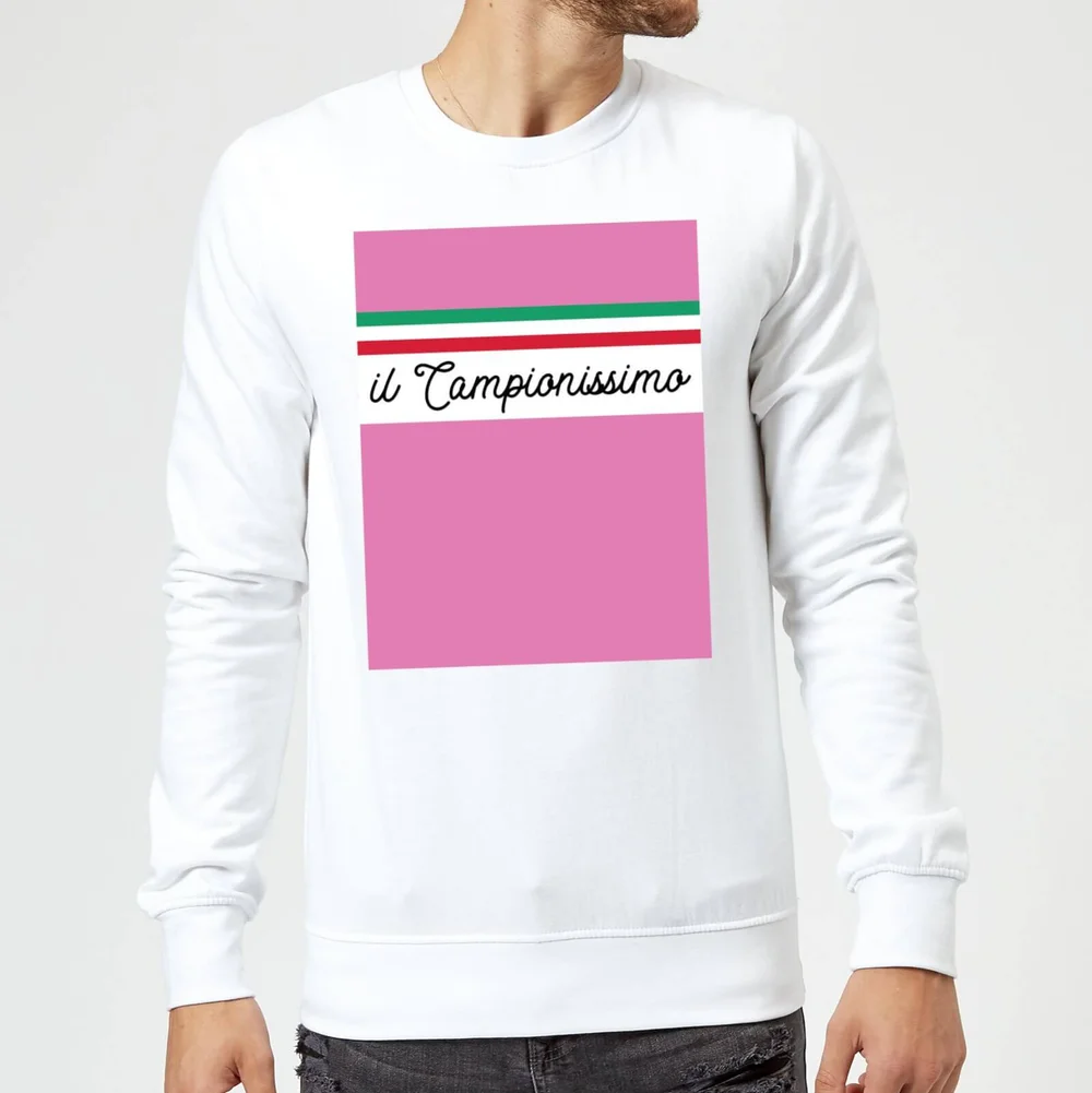 Summit Finish Il Campionissimo Sweatshirt - White - S - Blanc Image 1