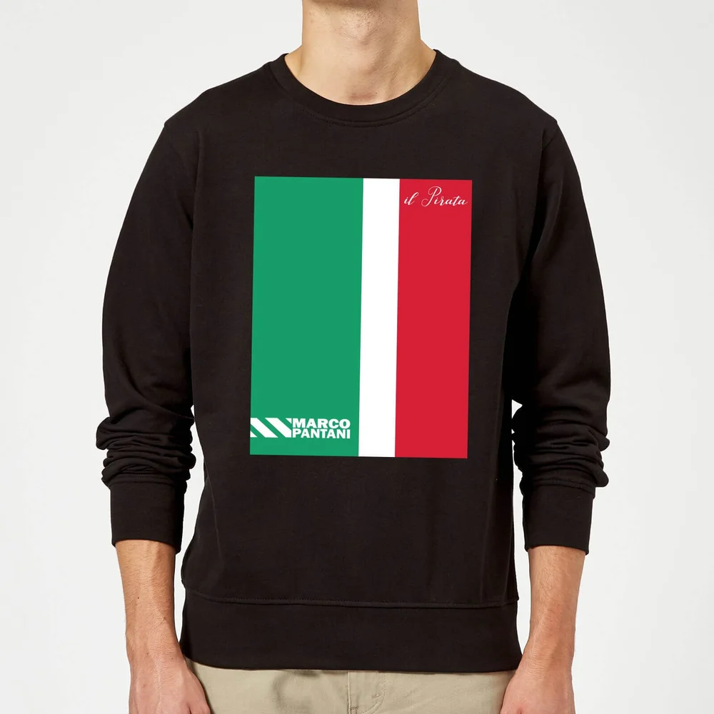 Summit Finish Pantani Il Pirata Sweatshirt - Black - S - Noir Image 1
