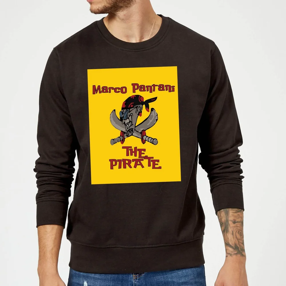 Summit Finish Pantani The Pirate Sweatshirt - Black - S - Noir Image 1