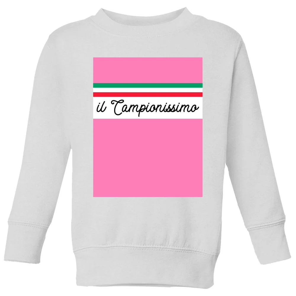 Summit Finish Il Campionissimo Kids' Sweatshirt - White - 3-4 ans - Blanc Image 1