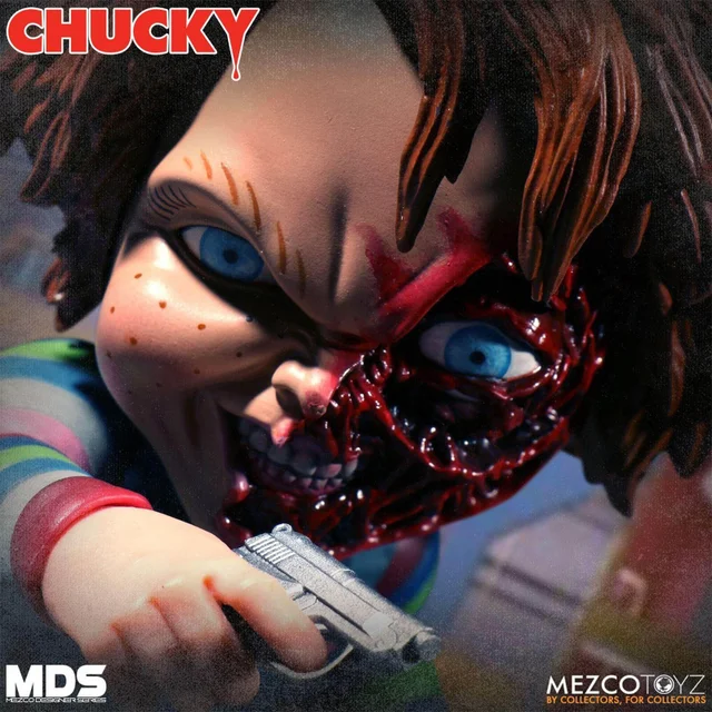 Figurine Chucky (15 cm), Chucky 3, Designer Series Deluxe – Mezco