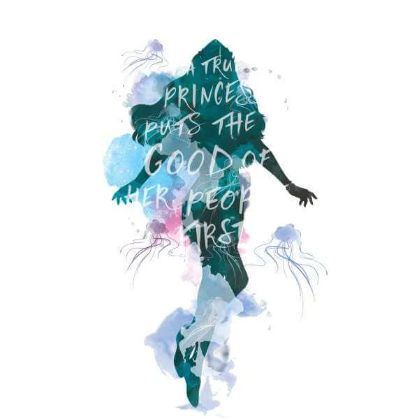 Aquaman Mera True Princess Sweatshirt - White