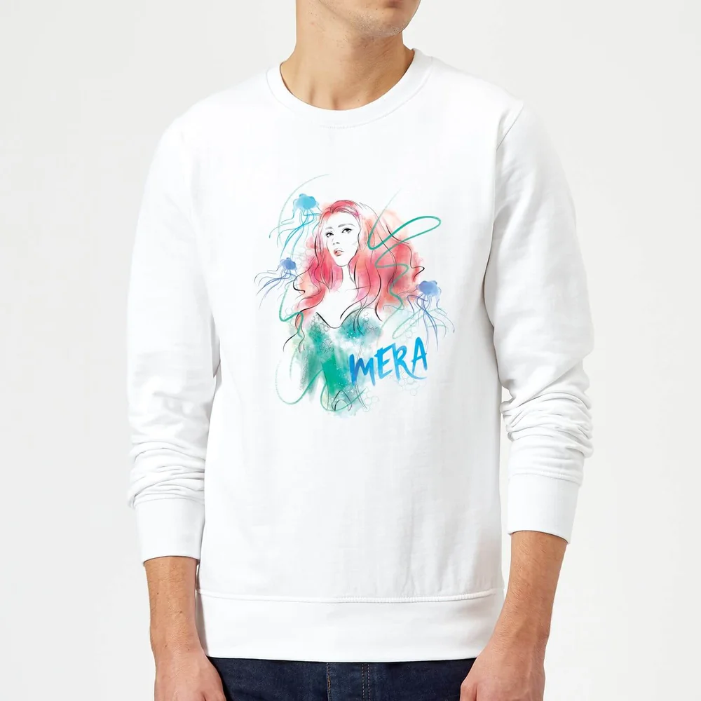 Aquaman Mera Sweatshirt - White - S Image 1