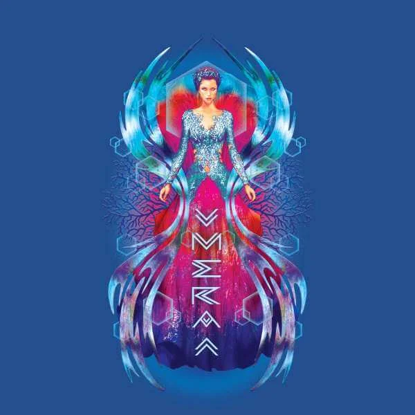 Aquaman Mera Hourglass Men's T-Shirt - Royal Blue