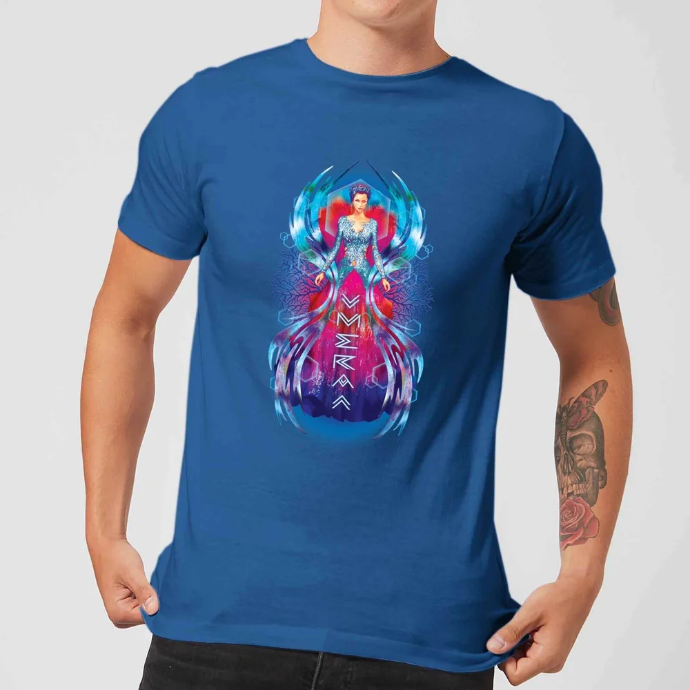 Aquaman Mera Hourglass Men's T-Shirt - Royal Blue - S Image 1