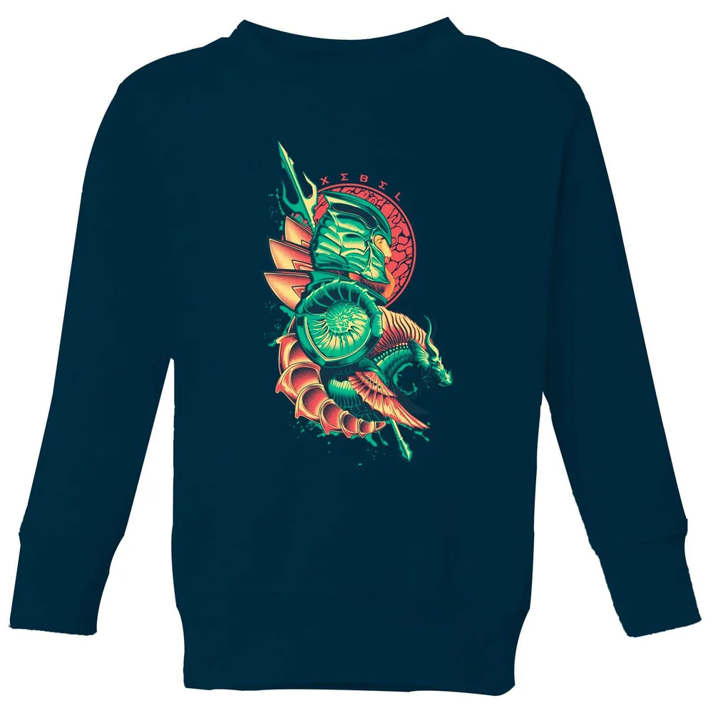 Aquaman Xebel Kids' Sweatshirt - Navy - 3-4 ans Image 1