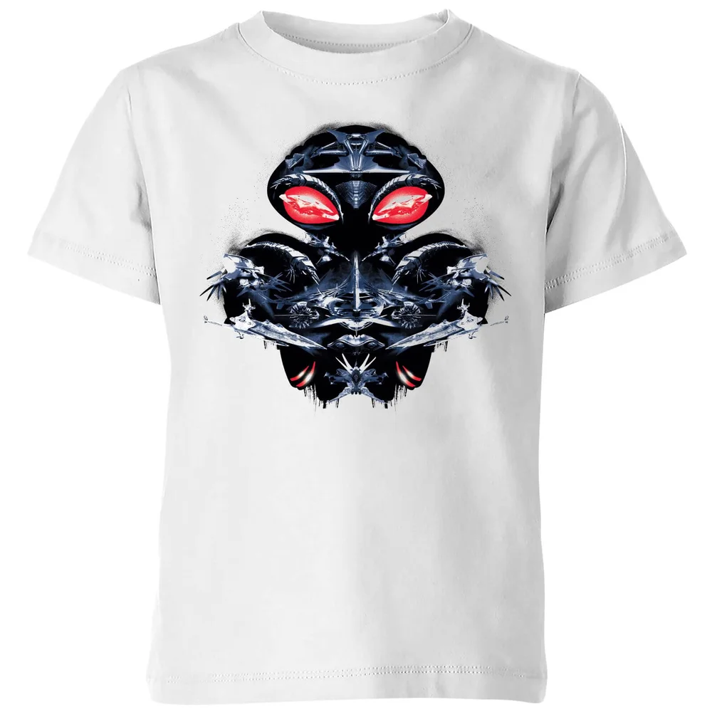 Aquaman Black Manta Sea At War Kids' T-Shirt - White - 3-4 ans Image 1