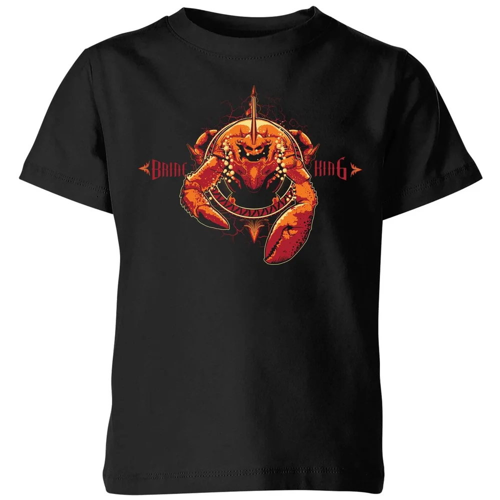 Aquaman Brine King Kids' T-Shirt - Black - 3-4 ans Image 1