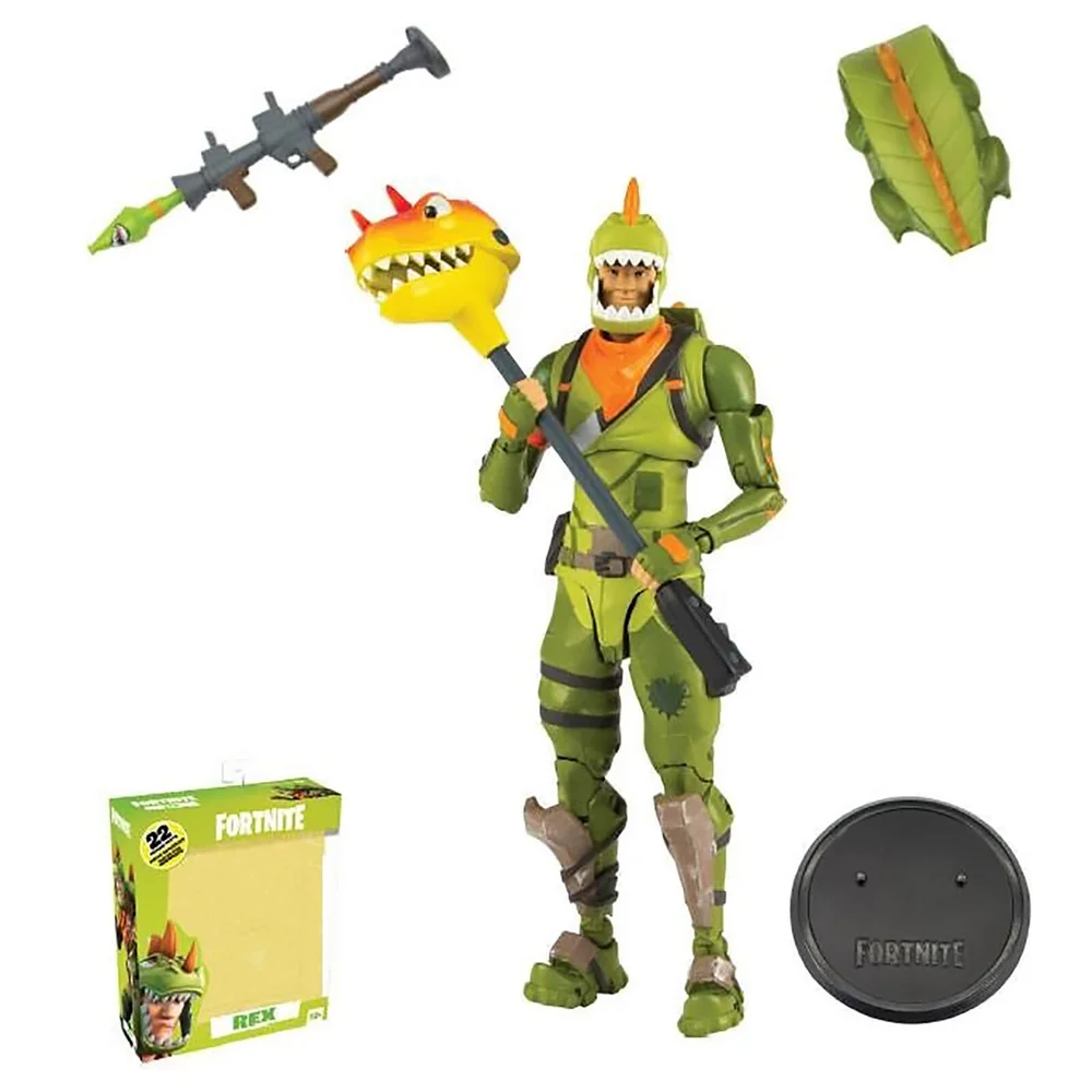 Figurine articulée Rex, Fortnite Série 1 (18 cm) – McFarlane Toys Image 1