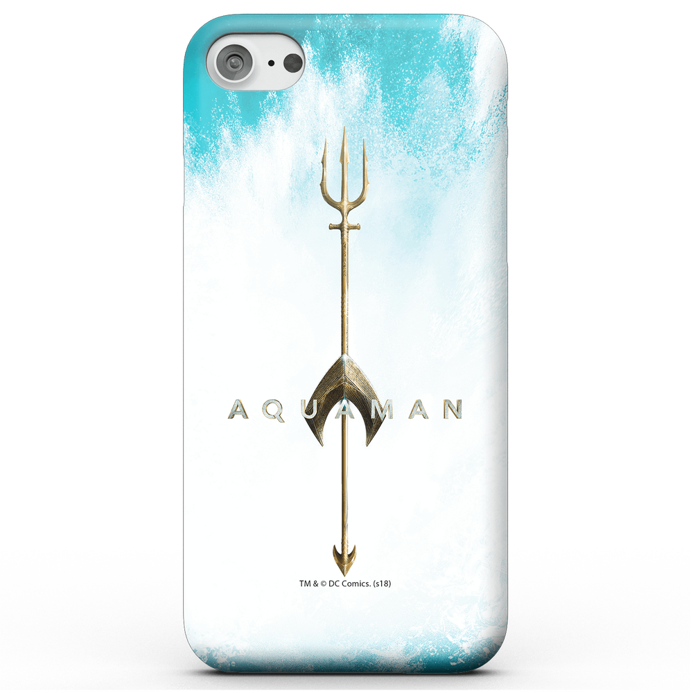 Coque Smartphone Logo - Aquaman pour iPhone et Android - iPhone 5/5s - Coque Simple Matte Image 1