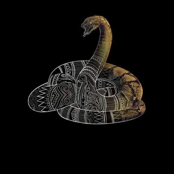 Fantastic Beasts Tribal Nagini Hoodie - Black