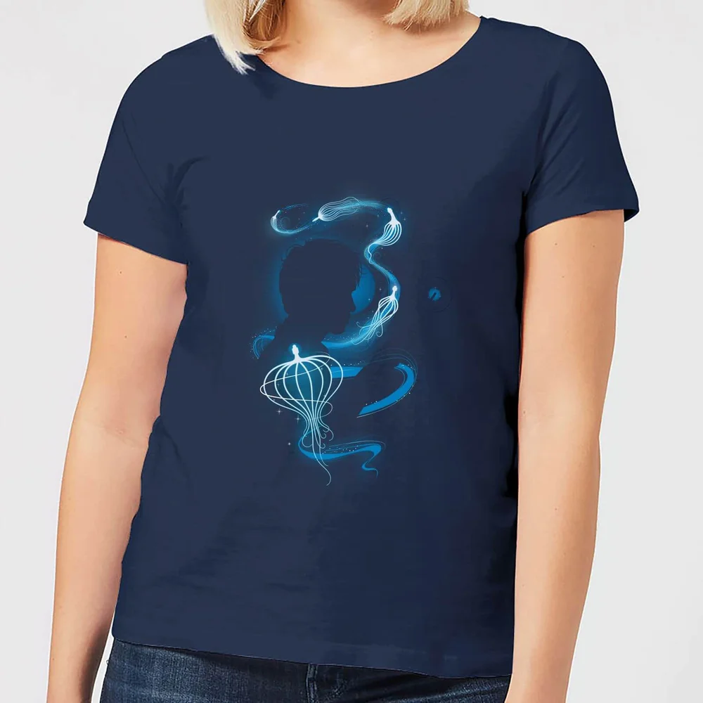 Fantastic Beasts Newt Silhouette Women's T-Shirt - Navy - XS Image 1
