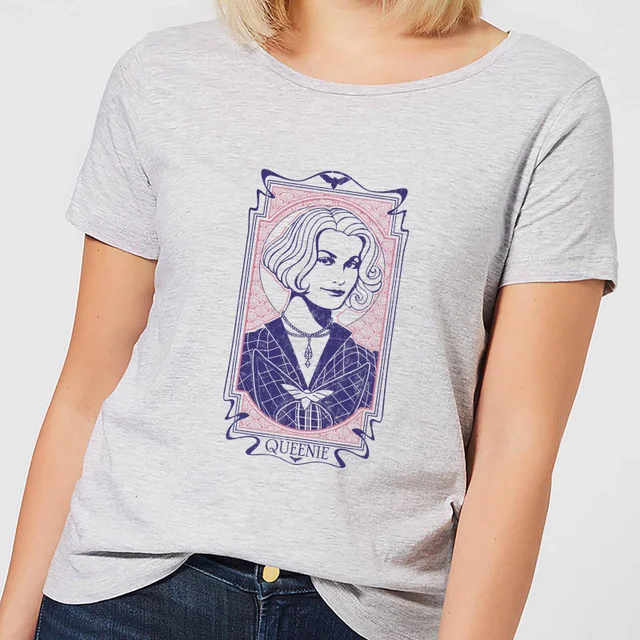 Fantastic Beasts Queenie Women's T-Shirt - Grey