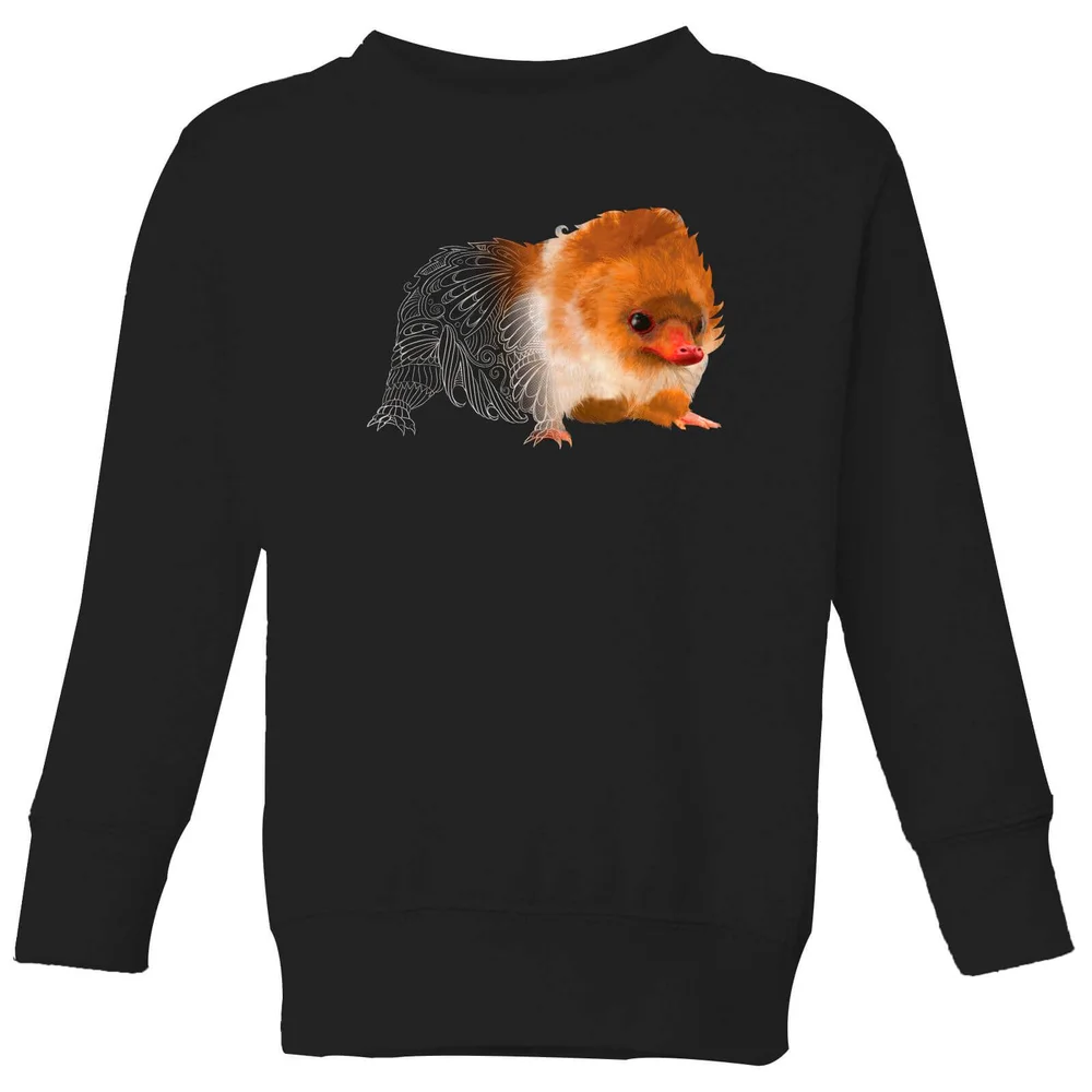 Fantastic Beasts Tribal Baby Niffler Kids' Sweatshirt - Black - 3-4 ans Image 1
