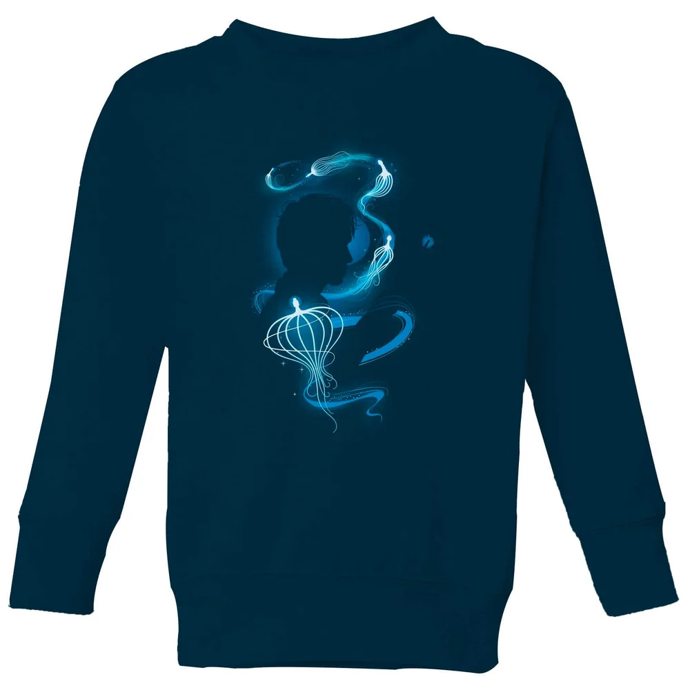 Fantastic Beasts Newt Silhouette Kids' Sweatshirt - Navy - 3-4 ans Image 1