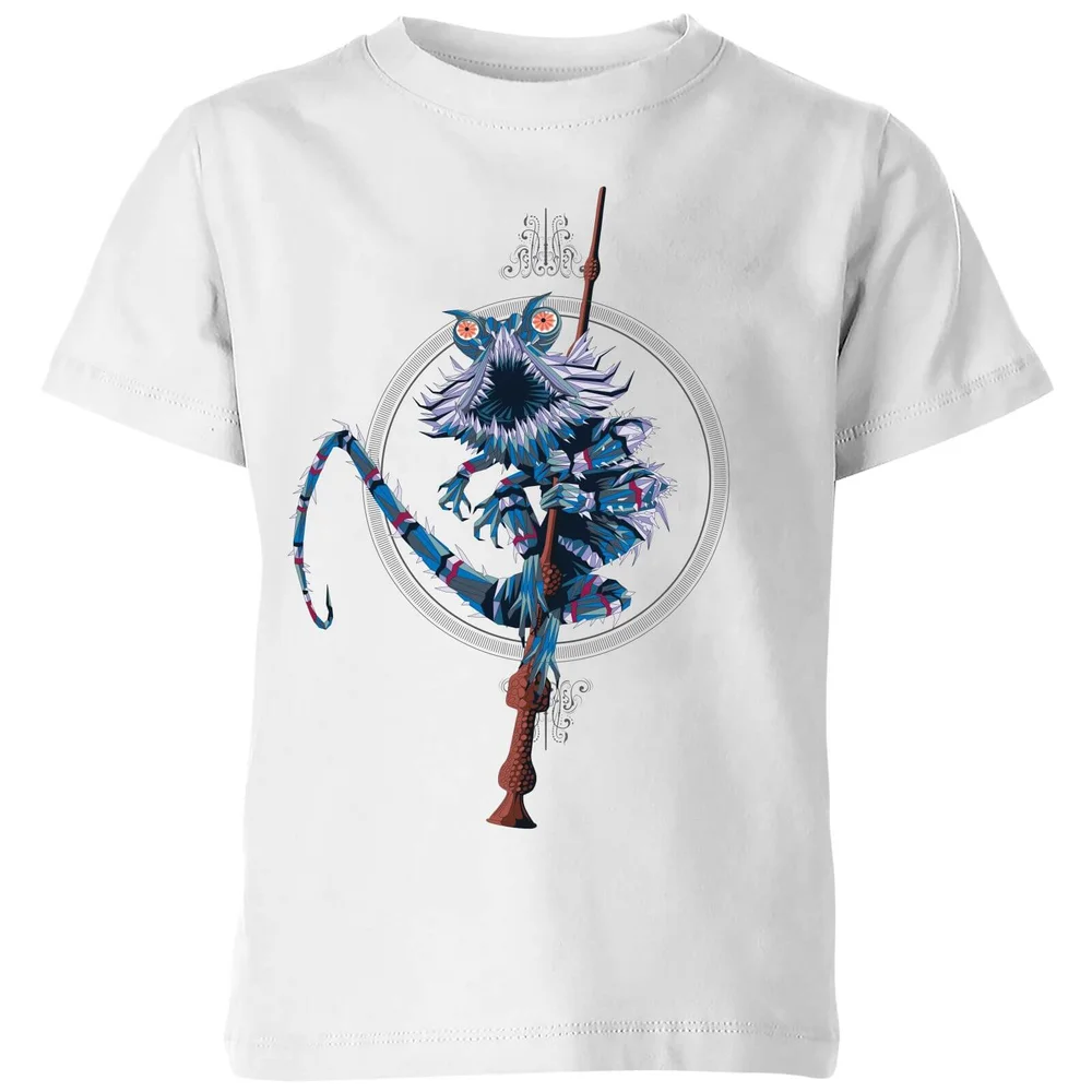 Fantastic Beasts Chupacabra Kids' T-Shirt - White - 3-4 ans Image 1