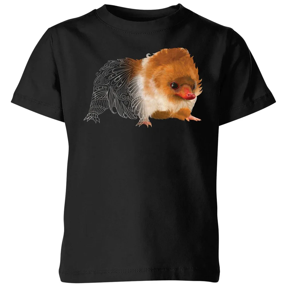 Fantastic Beasts Tribal Baby Niffler Kids' T-Shirt - Black - 3-4 ans Image 1
