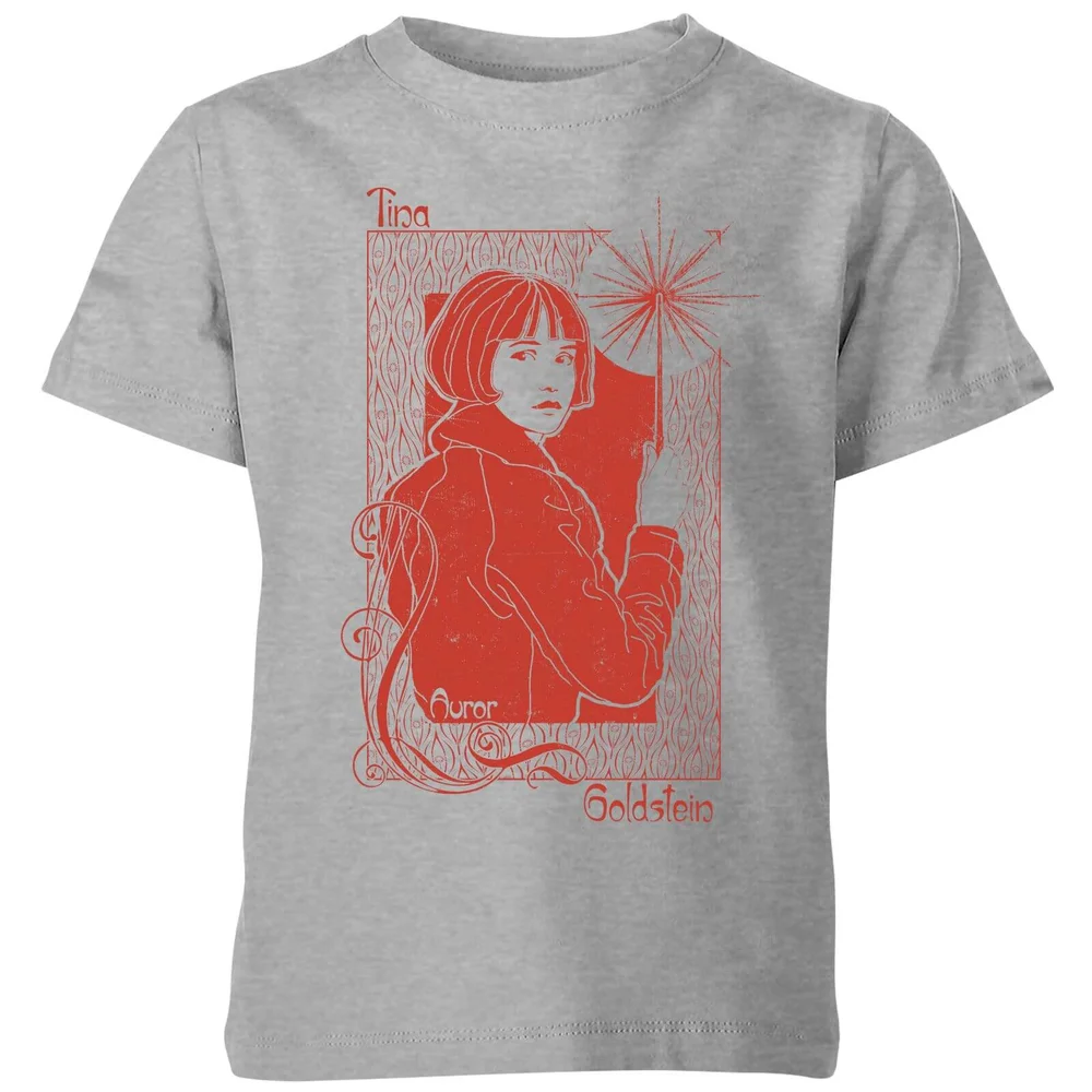 Fantastic Beasts Tina Goldstein Kids' T-Shirt - Grey - 3-4 ans Image 1