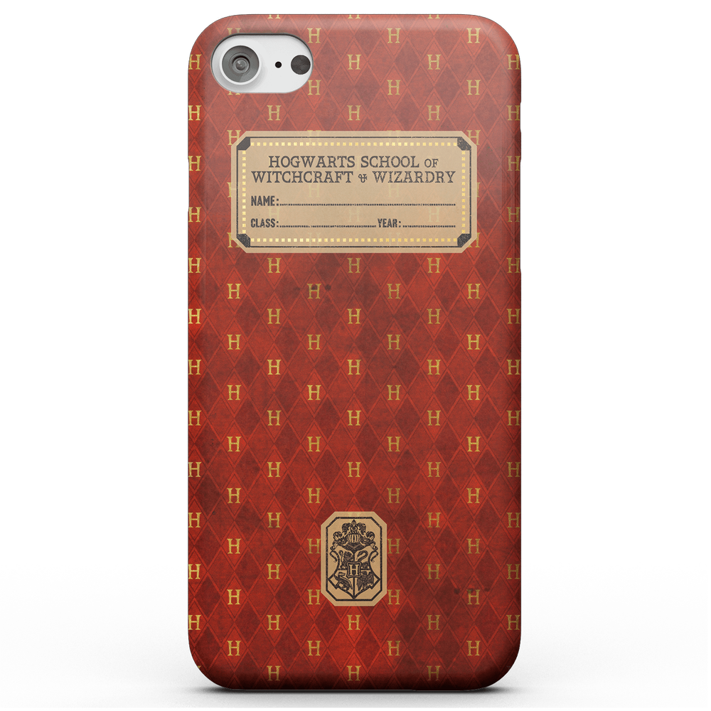 Coque Smartphone Cahier Gryffondor - Harry Potter pour iPhone et Android - iPhone 5/5s - Coque Simple Matte Image 1