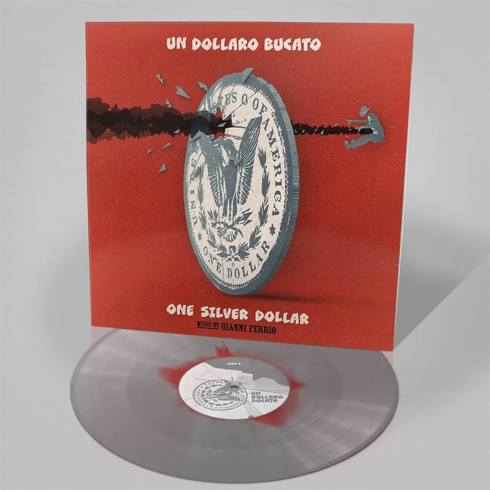 Un Dollaro Bucato LP (Argent/Rouge) Image 1