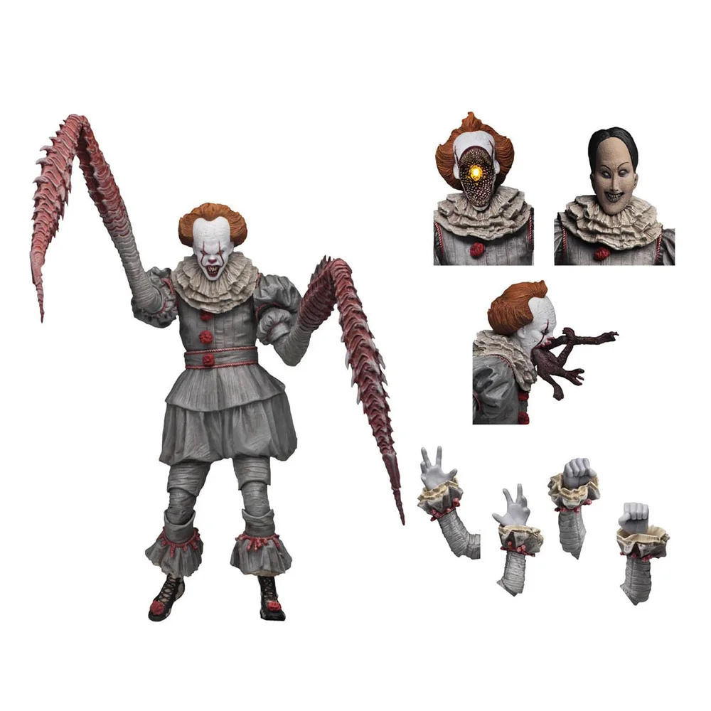 Figurine articulée Grippe-Sou « Le Clown Dansant », ÇA, (18 cm) – NECA Image 1