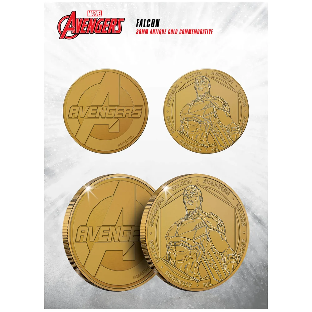 Pièce commémorative à collectionner Marvel Falcon Evergreen Image 1