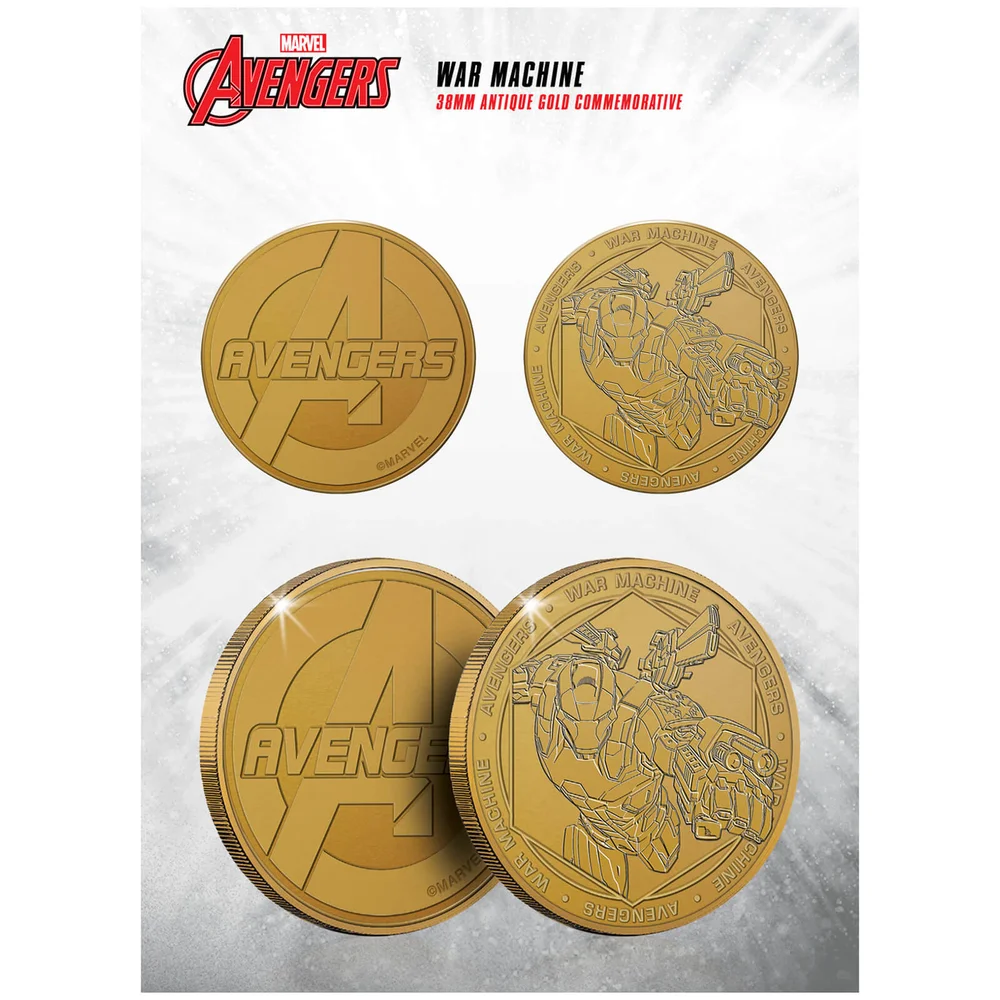 Pièce commémorative à collectionner Marvel War Machine Evergreen Image 1
