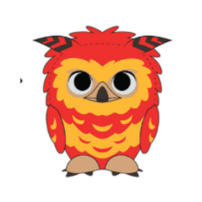 Peluche SuperCute Fawkes - Harry Potter Image 1
