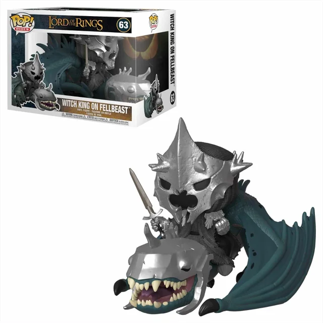Figurine Pop! Ride - Le Roi Sorcier D'Angmar et sa Bête
