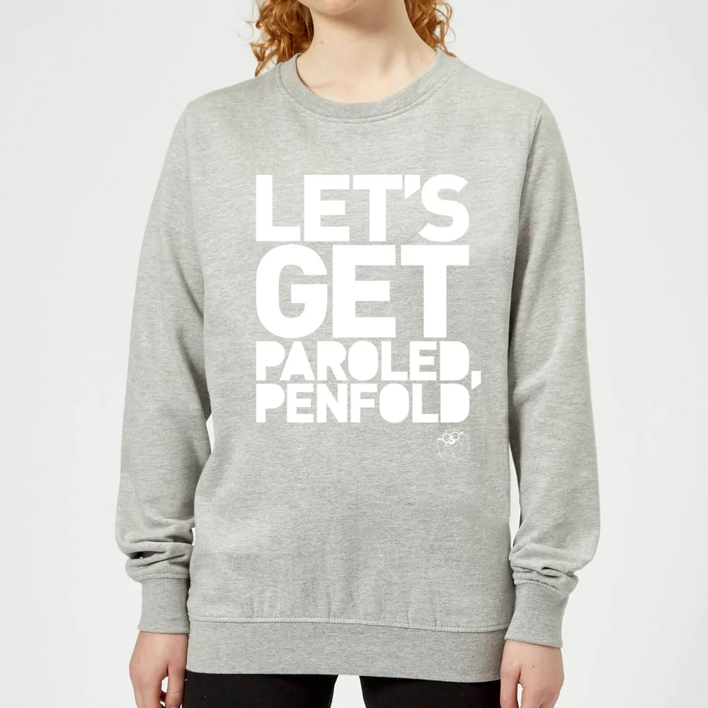 Danger Mouse Let's Get Paroled Penfold Women's Sweatshirt - Grey - 3XL - Gris Image 1