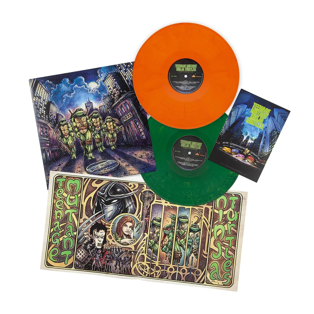 Waxwork Records – Les Tortues Ninja (bande originale du film) – Double LP Image 1