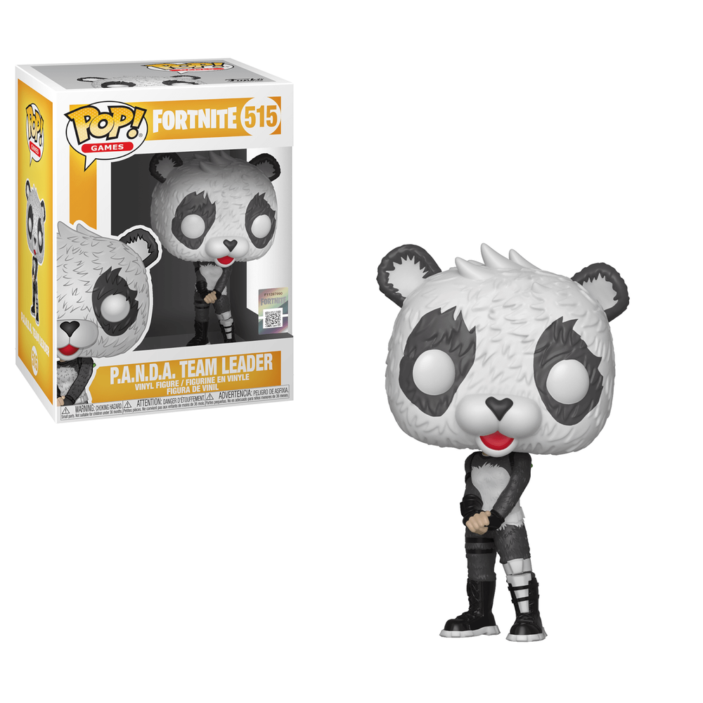 Fortnite Chef d'équipe Panda Pop! Figurine en vinyle Image 1